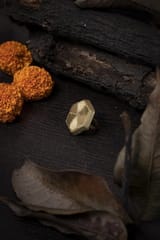 Miharu Crafts-Dokra Honeycomb Finger Ring