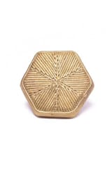 Miharu Crafts-Dokra Honeycomb Finger Ring