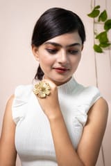 Miharu Crafts-Flower Finger Ring