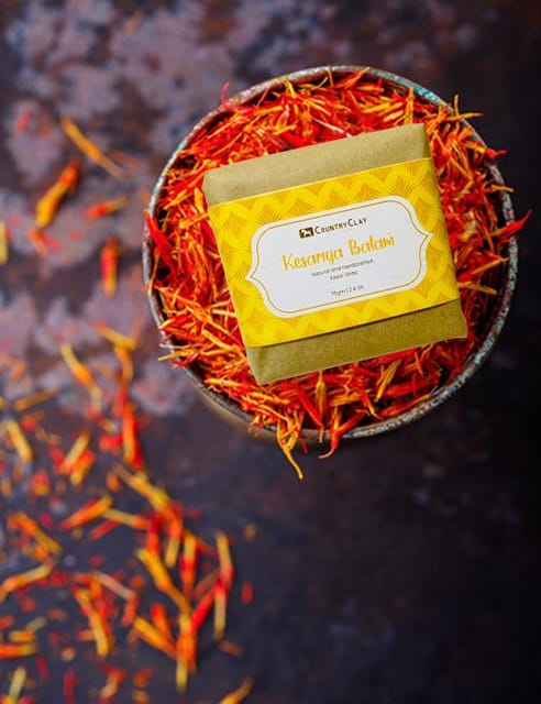 Country Clay-Kesariya Balam | Saffron Soap