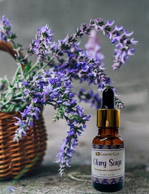 Country Clay-Clary Sage Essential Oil