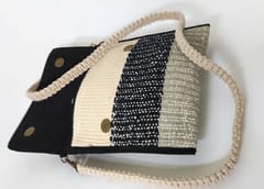 Sutrakaar Creations-Stylish Sling Bag ‚Äö√Ñ√¨ B&W