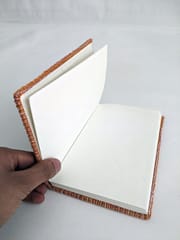 Sutrakaar Creations-Hard Bound recycle paper diary ‚Äö√Ñ√¨ Burnt Orange