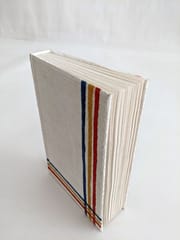Sutrakaar Creations-Hard Bound recycle paper diary ‚Äö√Ñ√¨ Offwhite