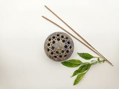 Al Maun | AFAF | Natural Multicolor Soapstone | Hand Carved Lattice Craft Multiuse Incense Holder