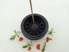 Al Maun | Kasib | Marble Natural Black Soapstone | Handmade Round Lattice Craft | Multiusage Incense Holder For Nut & Spices, Storage Jewellery and Ornament Box