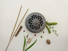 Al Maun | Manora | Marble Natural Multicolor Soapstone | Handmade Round Lattice Craft | Multiusage Incense Holder For Nut & Spices, Storage Jewellery and Ornament Box