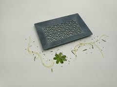 Al Maun | Mughni | Marble Natural Grey Soapstone | Handmade Rectangle Lattice Craft | Decorative Multipurpose Tray | Jewellery, Storage, Table & Serving Tray | For Your Home Decor & Dining