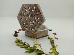Al Maun | Avye | Handmade Soapstone Multiuse Box for Nut & Spices & Jewelry
