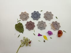 Al Maun | Kadin | Marble Natural Multicolor Soapstone | Handmade Lotus Shape Hand Carved | Tealight & Candle Holders | A Perfect Handmade Product for Gifting | for Home Decor & Festivals | Set of 6
