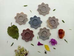 Al Maun | Kadin | Marble Natural Multicolor Soapstone | Handmade Lotus Shape Hand Carved | Tealight & Candle Holders | A Perfect Handmade Product for Gifting | for Home Decor & Festivals | Set of 6