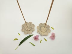 Al Maun | Noma | Marble Natural Multicolor Soapstone | Handmade Lotus Shap Hand Carved Craft | Lotus Incense Stick Holder | Agarbatti Stand | for Home Fragrance & Home Decor | Set of 2