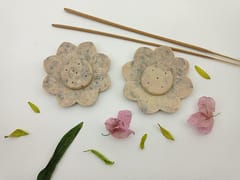Al Maun | Noma | Marble Natural Multicolor Soapstone | Handmade Lotus Shap Hand Carved Craft | Lotus Incense Stick Holder | Agarbatti Stand | for Home Fragrance & Home Decor | Set of 2