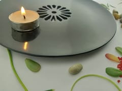 Al Maun | Zudora | Marble Natural Black Soapstone | Handmade Round Lattice Craft | Tealight & Candle Holders Diya | A Perfect Handmade Product for Gifting | for Home Decor, Festivals, Table Accents