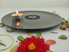 Al Maun | Zudora | Marble Natural Black Soapstone | Handmade Round Lattice Craft | Tealight & Candle Holders Diya | A Perfect Handmade Product for Gifting | for Home Decor, Festivals, Table Accents