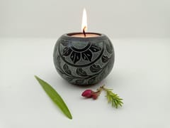 Al Maun | T-Light & Candle Holder | Soapstone | Aala