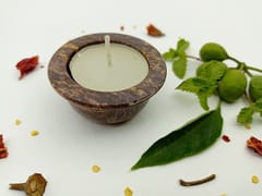Al Maun | Huda | Marble Natural Multicolor Soapstone | Handmade Round Turning Craft | Tealight & Candle Holders Diya | A Perfect Handmade Product for Gifting | for Home and Festivals