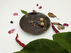 Al Maun | Daniel | Marble Natural Multicolor Soapstone | Handmade Round Turning Craft | Decorative Multipurpose Tray | Jewellery, Storage, Table & Serving Tray | For Your Home Decor & Dining
