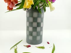 Al Maun | Cemal | Hand Carved Flower Vase | Made With Alabaster & Soapstone