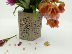 Al Maun | Chaman | Hand Carved Flower Vase | Made With Soapstone