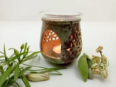 Al Maun | Hiba | Hand Carved Candle Pots & Stands | Made With Soapstone