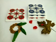 Al Maun | Ruba | Hand Carved Coasters | Made With Alabaster