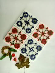 Al Maun | Ruba | Hand Carved Coasters | Made With Alabaster