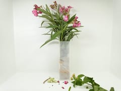 Al Maun | Rafi | Hand Carved Flower Vase | Made With Alabaster