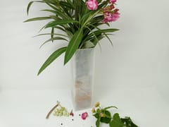 Al Maun | Rafi | Hand Carved Flower Vase | Made With Alabaster