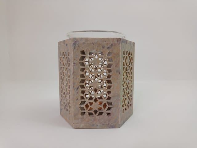 Al Maun | Monifa | Hand Carved Aroma lamp | Made With Soapstone