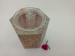 Al Maun | Monifa | Hand Carved Aroma lamp | Made With Soapstone