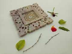 Al Maun | Mada | Hand Carved Decorative Plate | Made With Soapstone