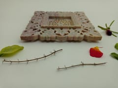 Al Maun | Mada | Hand Carved Decorative Plate | Made With Soapstone