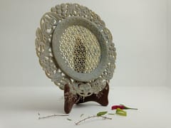 Al Maun | Mutia | Hand Carved Decorative Plate | Made With Soapstone