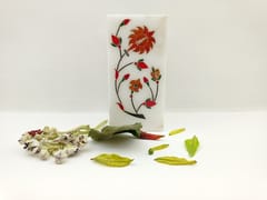 Al Maun | Dalai | Hand Carved Pen Stand | Made With Alabaster