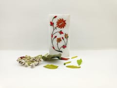 Al Maun | Dalai | Hand Carved Pen Stand | Made With Alabaster