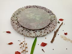 Al Maun | Abaan | Hand Carved Decorative Plate | Made With Soapstone