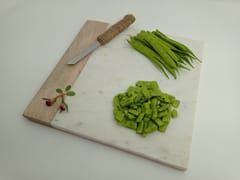 Al Maun | Zeke | Hand Carved Chopping Board | Cheese Platter | Made With Marble & Wood