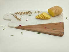 Al Maun | Bane | Hand Carved Chopping Board | Cheese Platter | Made With Marble & Wood
