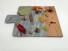 Al Maun | Barthel | Hand Carved Chopping Board | Cheese Platter | Made With Marble & Wood