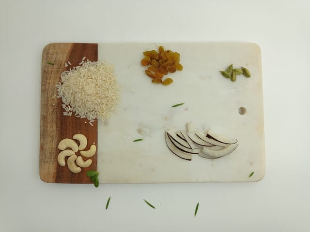 Al Maun | Cepthus | Hand Carved Chopping Board | Cheese Platter | Made With Marble & Wood