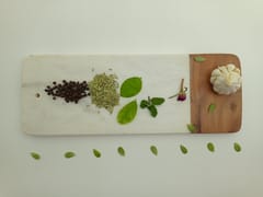 Al Maun | Cleophas | Hand Carved Chopping Board | Cheese Platter | Made With Marble & Wood