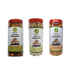 Lite Fresh- Makhana Combo Pack Cheesy Jalapeno, Sour Cream and Onion & Chilli Garlic  1