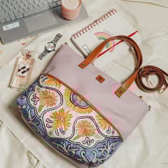 Woca Designs - Lilly Pastel Pink Tote Bag