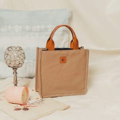 Woca-Tulip Beige Mini Book Bag