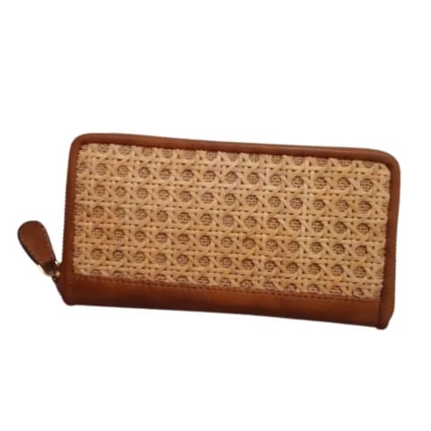 Smitam lifestyle - Hand Made Rattan/Cane Clutch Bag