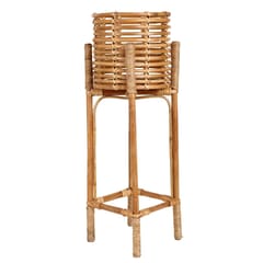 Smitam lifestyle - Bamboo & Cane Planter With Stand