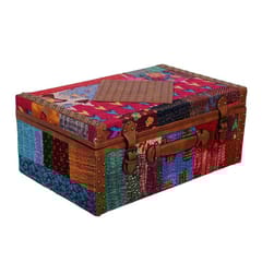 Smitam lifestyle - Vintage Trunk with Kantha Work