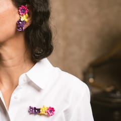 Nandnistudio - Brooch + Earcuffs - made to order, dispatch time 2-3 weeks