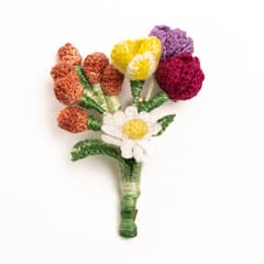 Nandnistudio - Bunch of flowers brooch - made to order, dispatch time 2-3 weeks